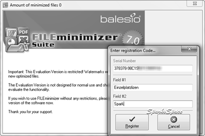 Fileminimizer Suite 7.0 Serial Number